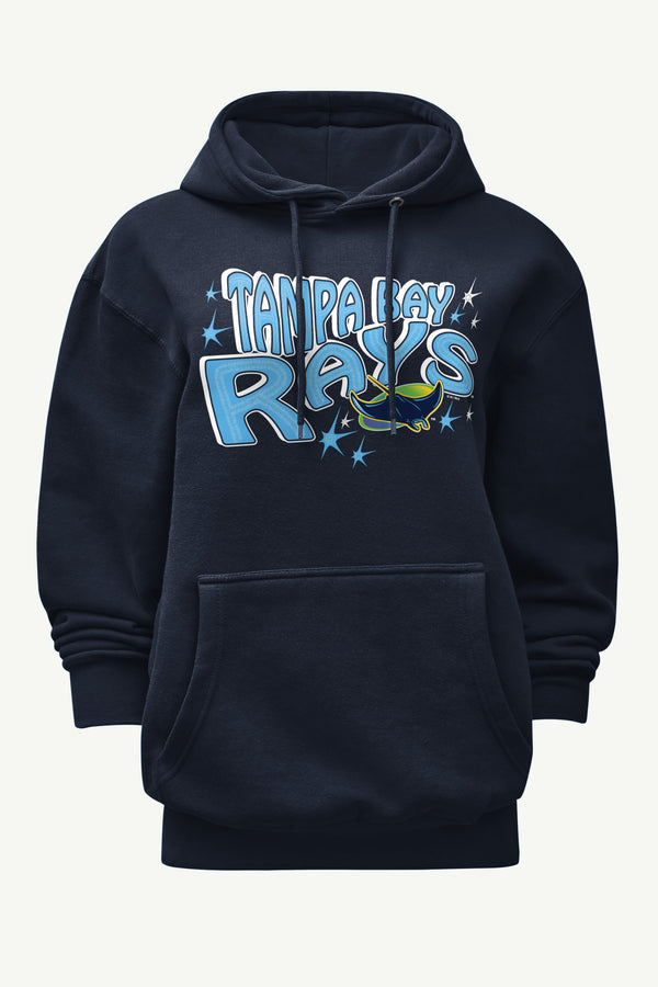 starter WOMENS TAMPA BAY RAYS FIREWORKS HOODIE