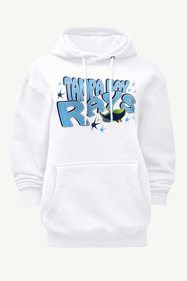 starter WOMENS TAMPA BAY RAYS FIREWORKS HOODIE
