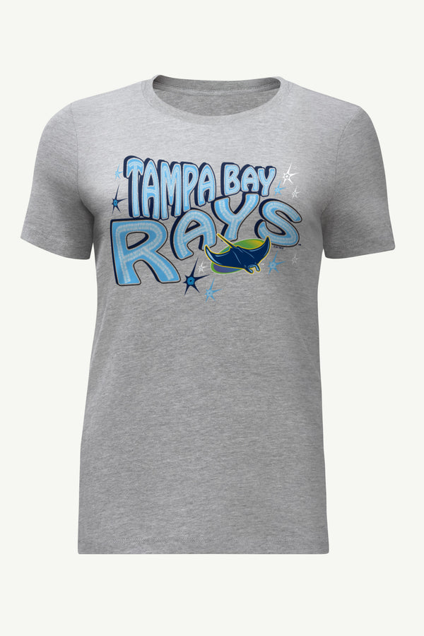 starter WOMENS TAMPA BAY RAYS FIREWORKS T SHIRT