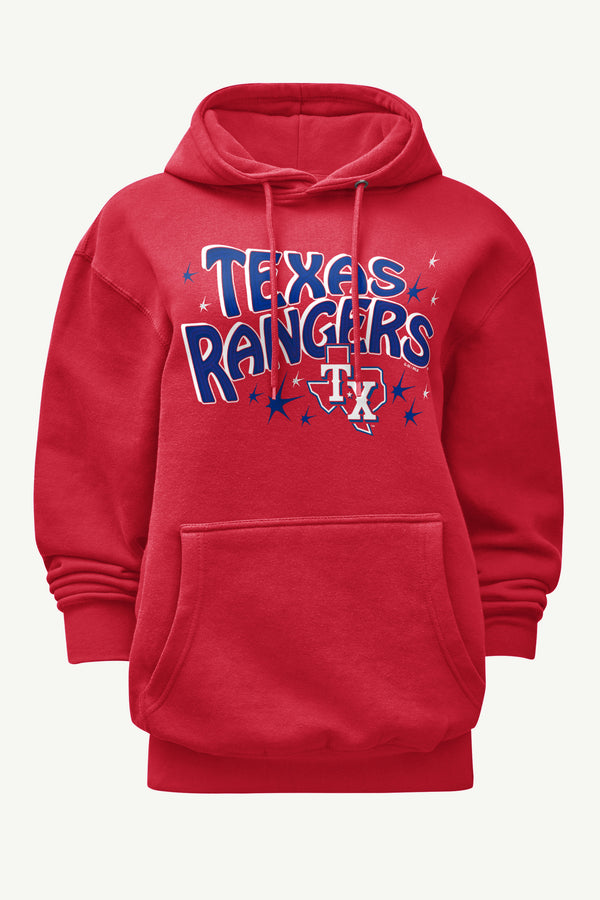 starter WOMENS TEXAS RANGERS FIREWORKS HOODIE