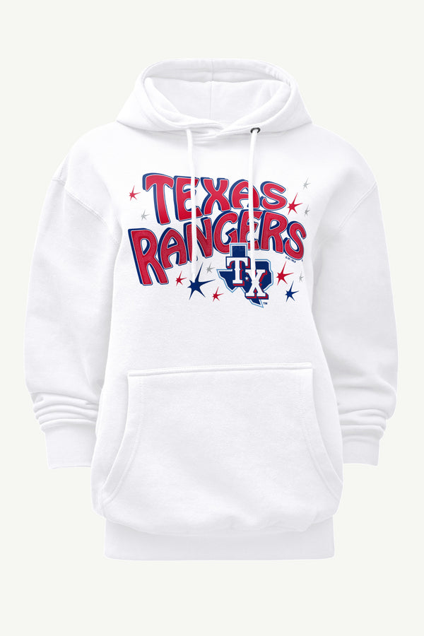 starter WOMENS TEXAS RANGERS FIREWORKS HOODIE