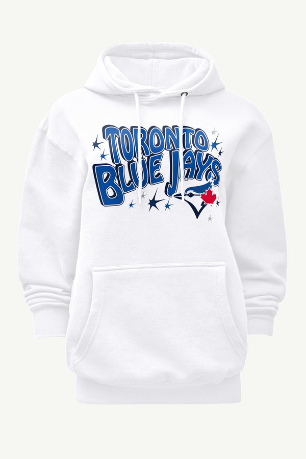 starter WOMENS TORONTO BLUE JAYS FIREWORKS HOODIE