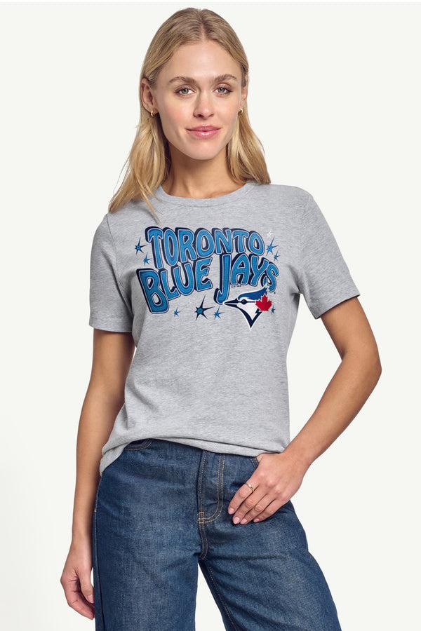 Starter WOMENS TORONTO BLUE JAYS FIREWORKS T SHIRT