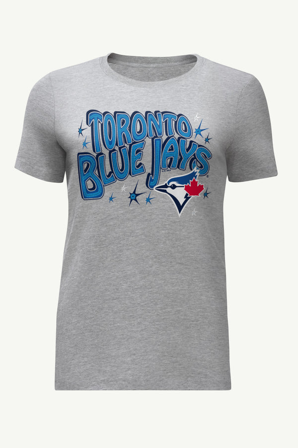 starter WOMENS TORONTO BLUE JAYS FIREWORKS T SHIRT