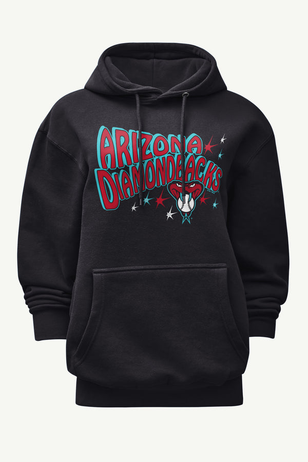 starter WOMENS ARIZONA DIAMONDBACKS FIREWORKS HOODIE