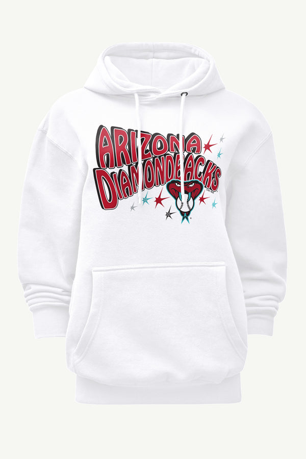 starter WOMENS ARIZONA DIAMONDBACKS FIREWORKS HOODIE