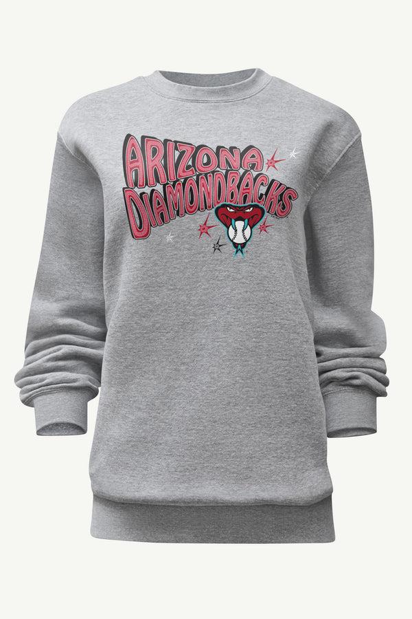 starter WOMENS ARIZONA DIAMONDBACKS FIREWORKS SWEATSHIRT
