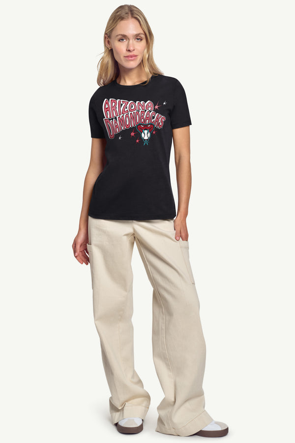 Starter WOMENS ARIZONA DIAMONDBACKS FIREWORKS T SHIRT