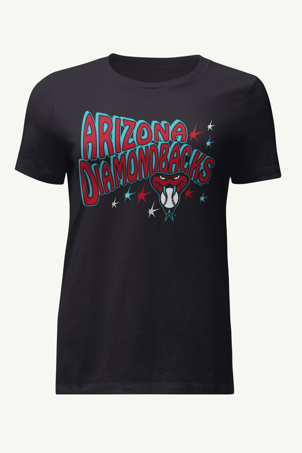 starter WOMENS ARIZONA DIAMONDBACKS FIREWORKS T SHIRT