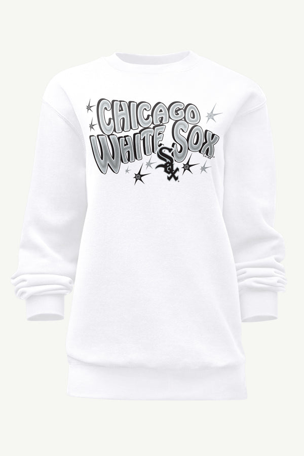 starter WOMENS CHICAGO WHITE SOX FIREWORKS SWEATSHIRT