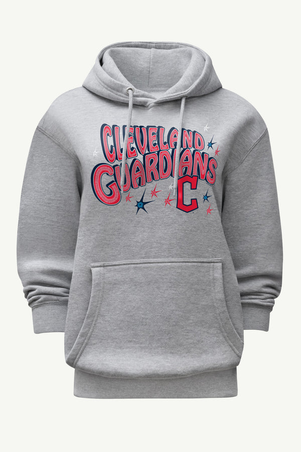 starter WOMENS CLEVELAND GUARDIANS FIREWORKS HOODIE