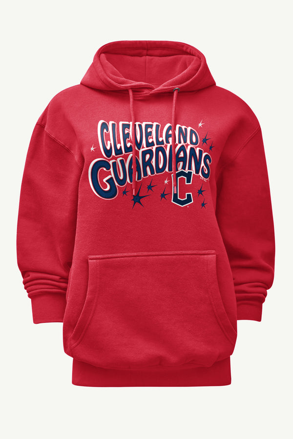 starter WOMENS CLEVELAND GUARDIANS FIREWORKS HOODIE