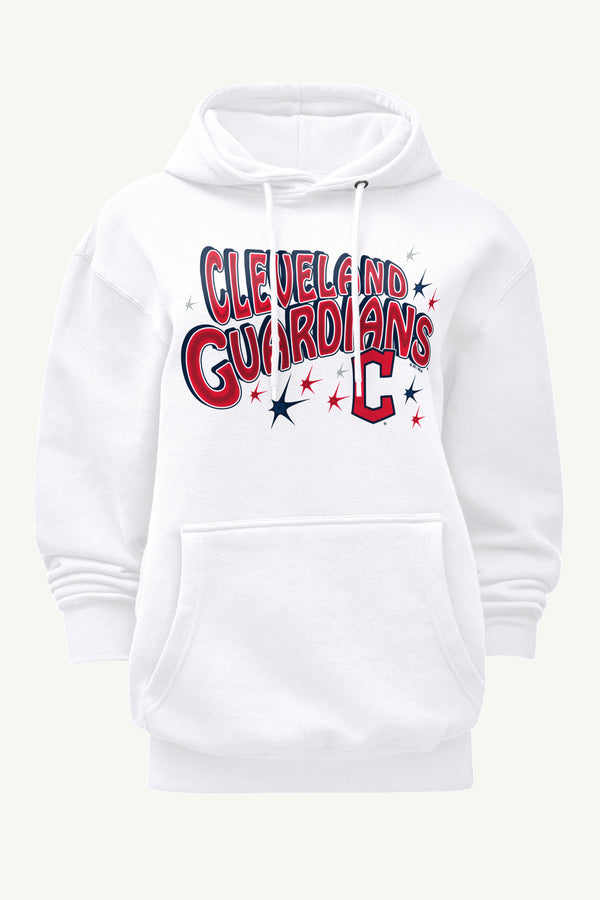 starter WOMENS CLEVELAND GUARDIANS FIREWORKS HOODIE
