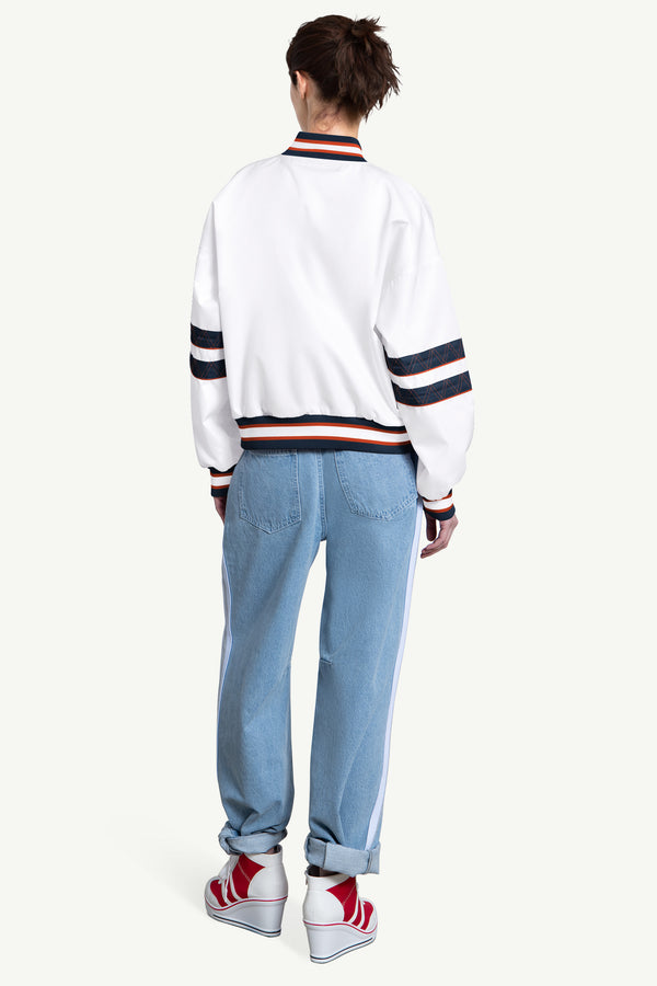 Starter WOMENS HOUSTON ASTROS INTERCEPTION VARSITY JACKET