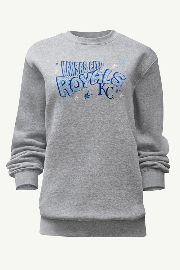 starter WOMENS KANSAS CITY ROYALS FIREWORKS SWEATSHIRT