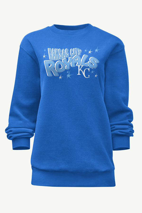 starter WOMENS KANSAS CITY ROYALS FIREWORKS SWEATSHIRT