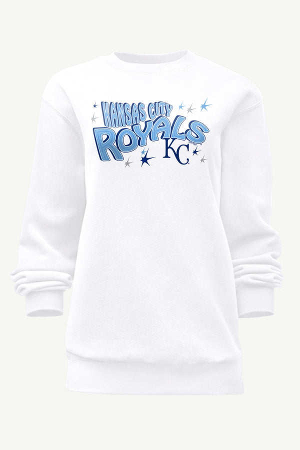 starter WOMENS KANSAS CITY ROYALS FIREWORKS SWEATSHIRT