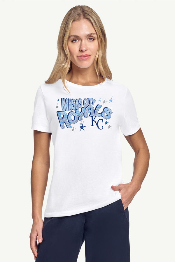 Starter WOMENS KANSAS CITY ROYALS FIREWORKS T SHIRT