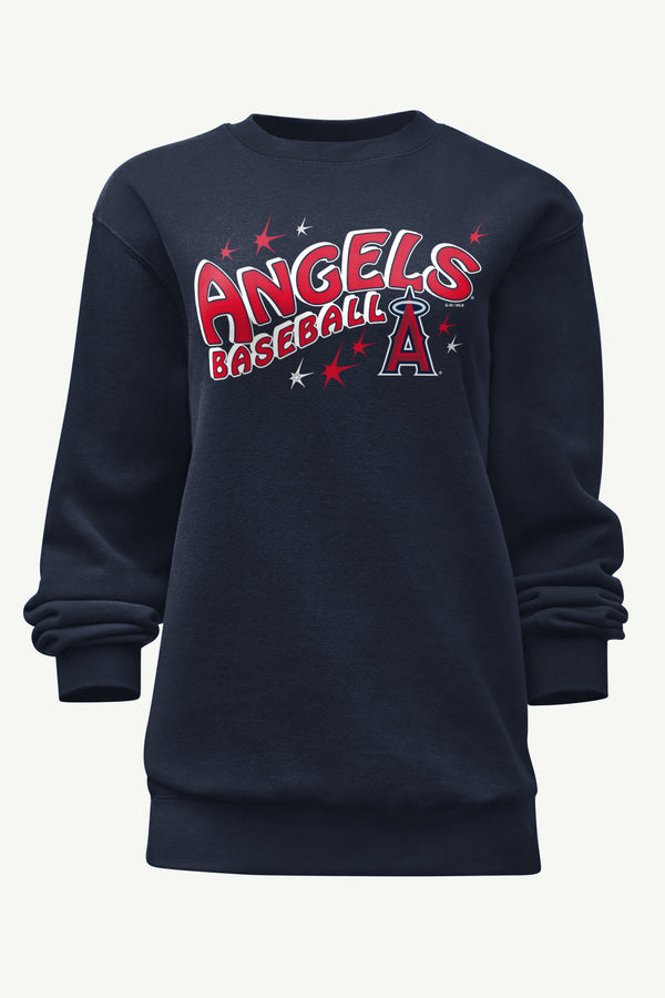 starter WOMENS LOS ANGELES ANGELS FIREWORKS SWEATSHIRT