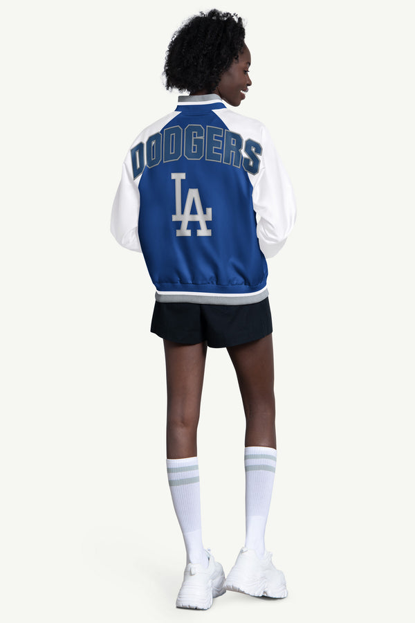 Starter WOMENS LOS ANGELES DODGERS BLITZ VARSITY JACKET