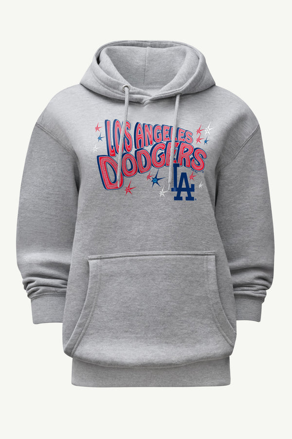 starter WOMENS LOS ANGELES DODGERS FIREWORKS HOODIE