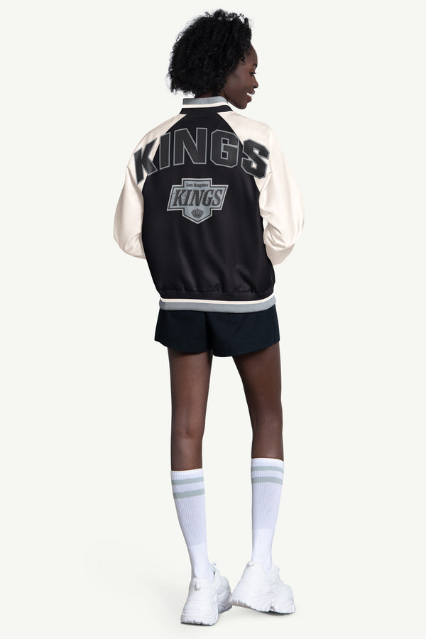 Starter WOMENS LOS ANGELES KINGS BLITZ VARSITY JACKET