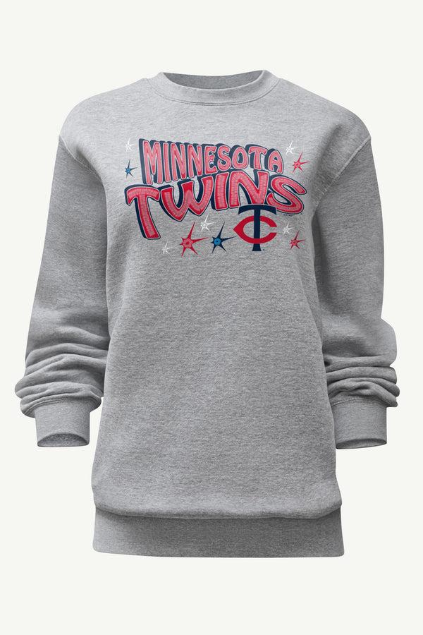 starter WOMENS MINNESOTA TWINS FIREWORKS SWEATSHIRT