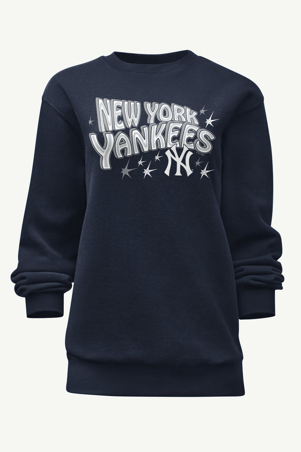 starter WOMENS NEW YORK YANKEES FIREWORKS SWEATSHIRT