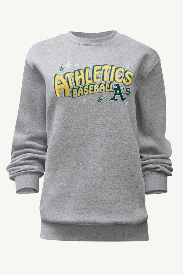 starter WOMENS OAKLAND ATHLETICS FIREWORKS SWEATSHIRT