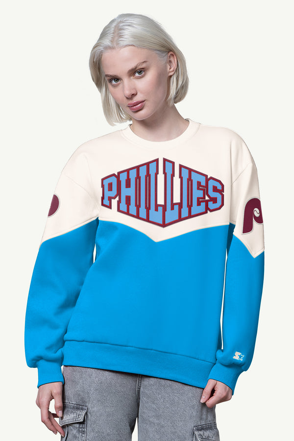 starter WOMENS PHILADELPHIA PHILLIES CLUTCH HIT FLEECE