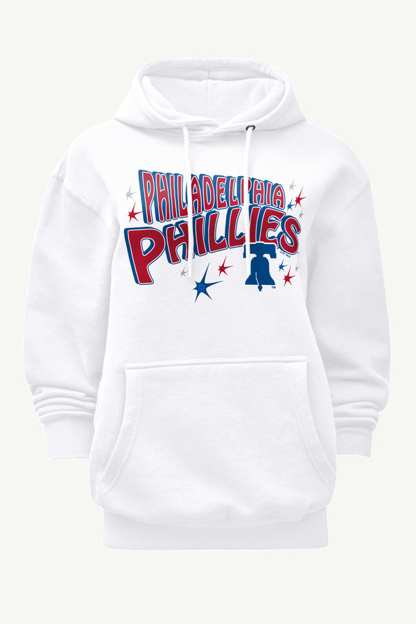 starter WOMENS PHILADELPHIA PHILLIES FIREWORKS HOODIE