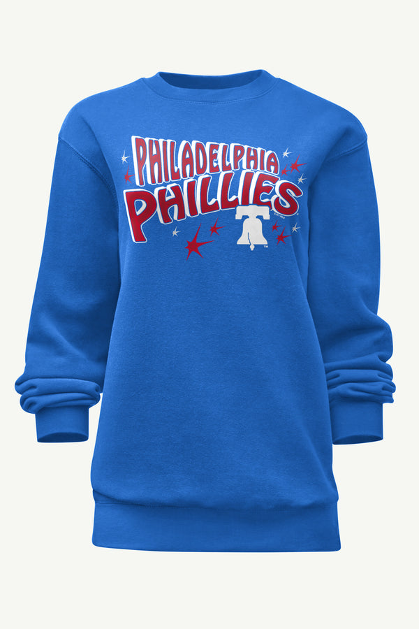 starter WOMENS PHILADELPHIA PHILLIES FIREWORKS SWEATSHIRT