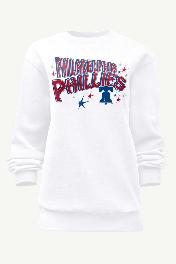starter WOMENS PHILADELPHIA PHILLIES FIREWORKS SWEATSHIRT