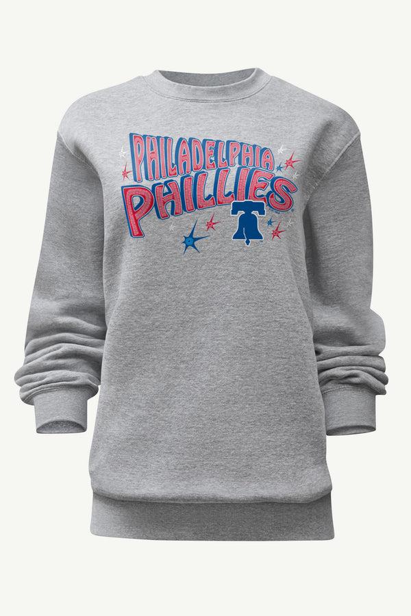 starter WOMENS PHILADELPHIA PHILLIES FIREWORKS SWEATSHIRT