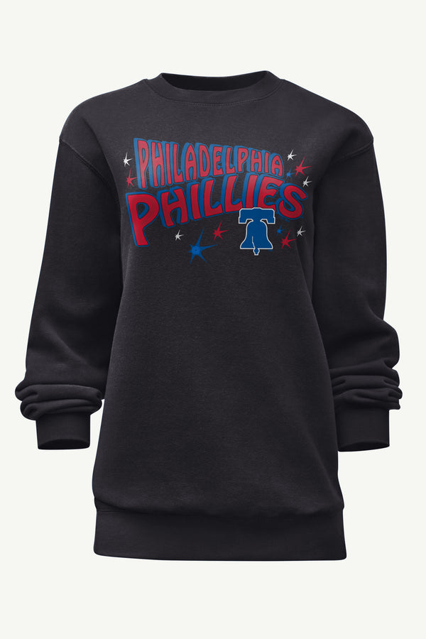 starter WOMENS PHILADELPHIA PHILLIES FIREWORKS SWEATSHIRT
