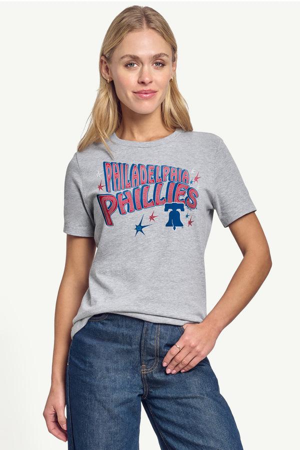Starter WOMENS PHILADELPHIA PHILLIES FIREWORKS T SHIRT