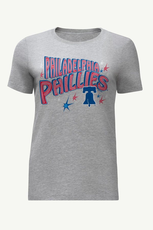 starter WOMENS PHILADELPHIA PHILLIES FIREWORKS T SHIRT