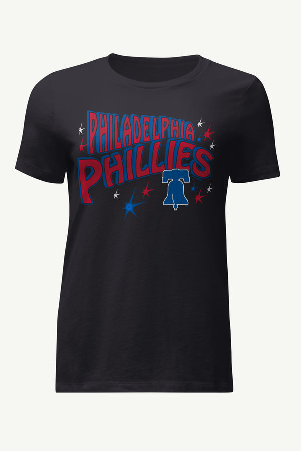 starter WOMENS PHILADELPHIA PHILLIES FIREWORKS T SHIRT
