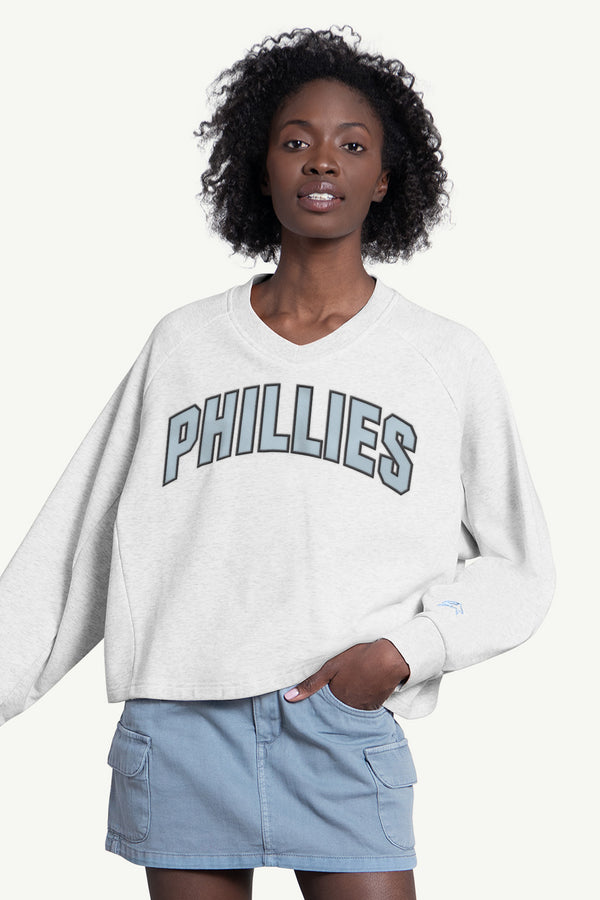 starter WOMENS PHILADELPHIA PHILLIES SHOW UP SWEATSHIRT
