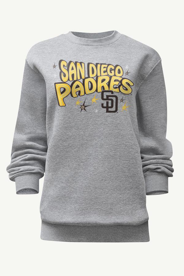 starter WOMENS SAN DIEGO PADRES FIREWORKS SWEATSHIRT