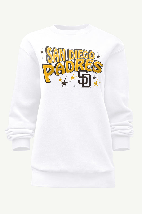 starter WOMENS SAN DIEGO PADRES FIREWORKS SWEATSHIRT