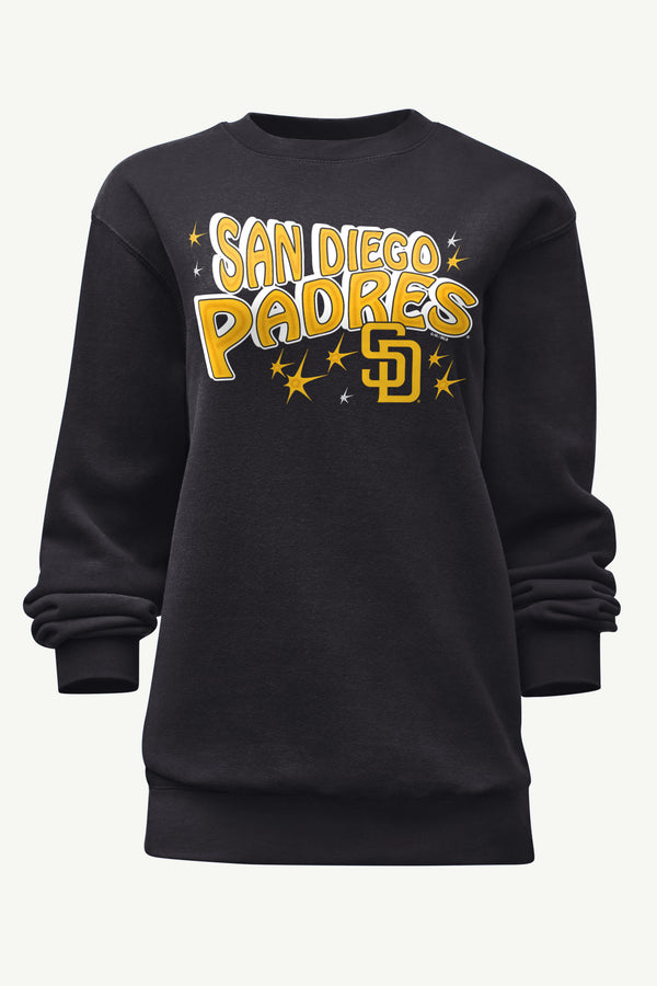starter WOMENS SAN DIEGO PADRES FIREWORKS SWEATSHIRT