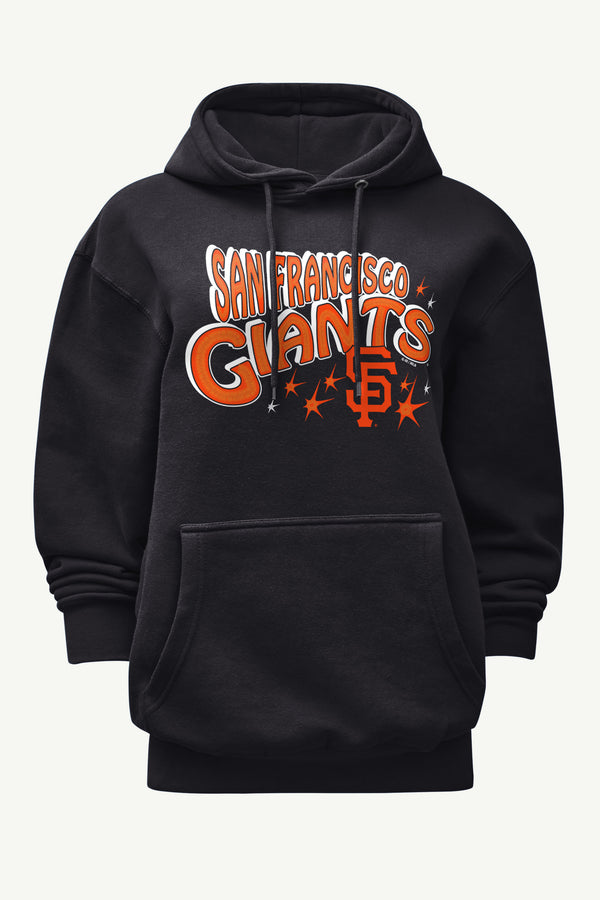 starter WOMENS SAN FRANCISCO GIANTS FIREWORKS HOODIE