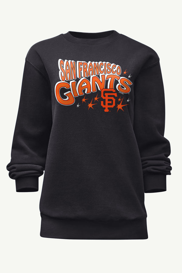 starter WOMENS SAN FRANCISCO GIANTS FIREWORKS SWEATSHIRT