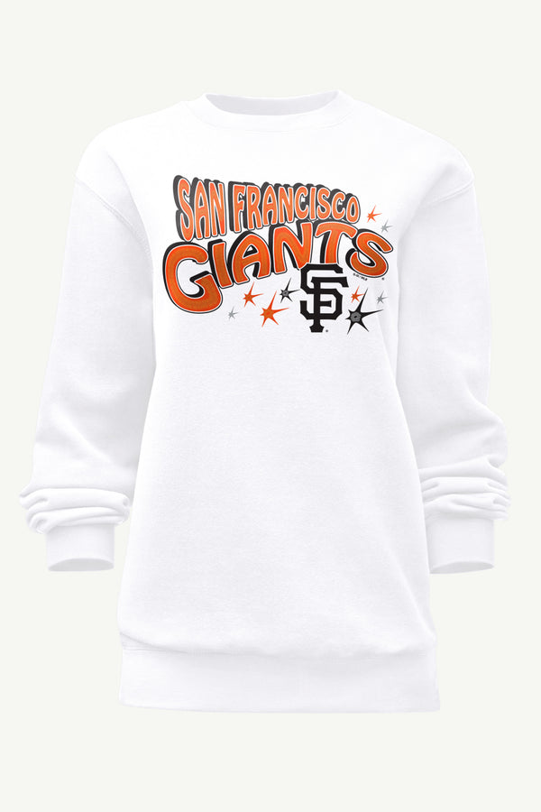 starter WOMENS SAN FRANCISCO GIANTS FIREWORKS SWEATSHIRT