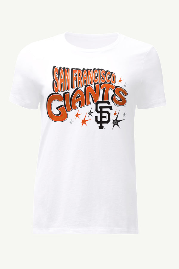 starter WOMENS SAN FRANCISCO GIANTS FIREWORKS T SHIRT