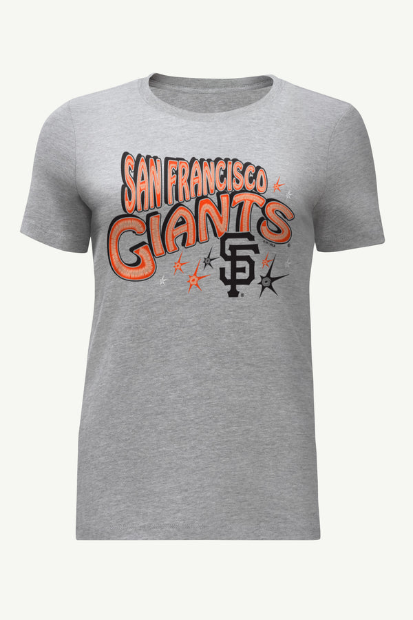 starter WOMENS SAN FRANCISCO GIANTS FIREWORKS T SHIRT