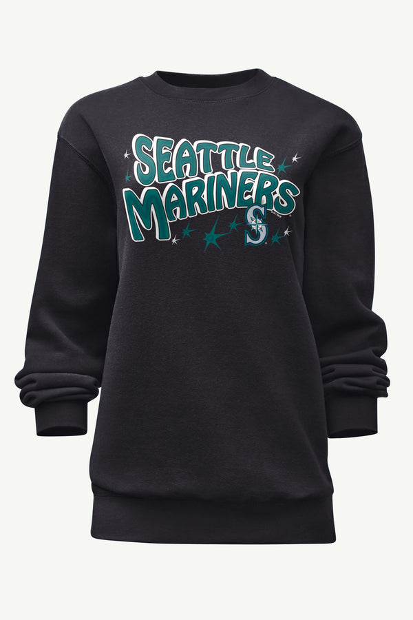 starter WOMENS SEATTLE MARINERS FIREWORKS SWEATSHIRT