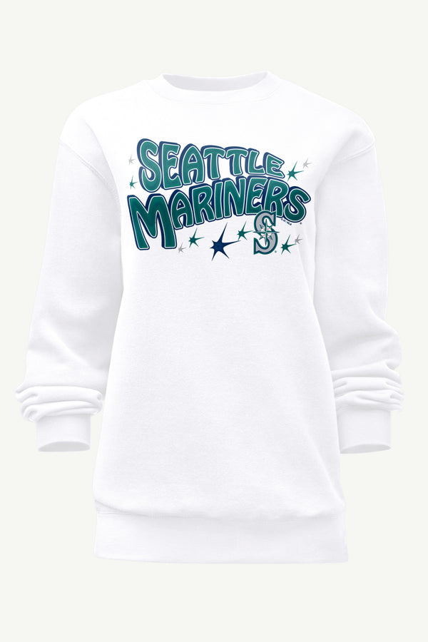 starter WOMENS SEATTLE MARINERS FIREWORKS SWEATSHIRT