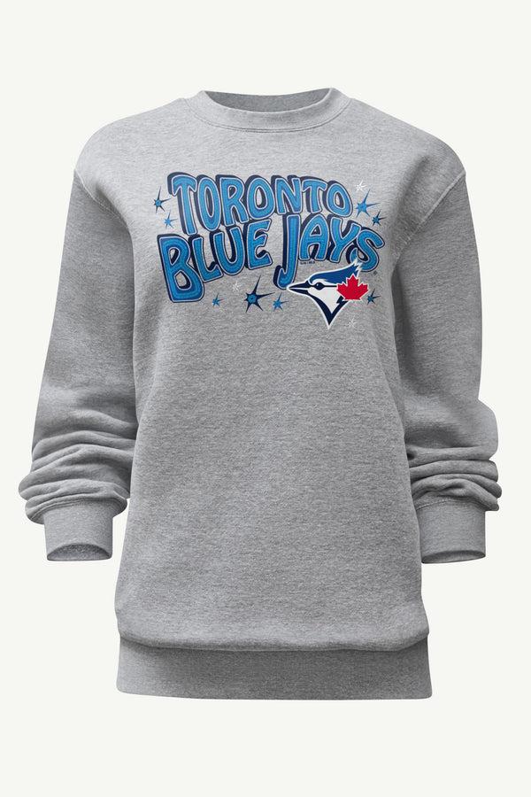 starter WOMENS TORONTO BLUE JAYS FIREWORKS SWEATSHIRT